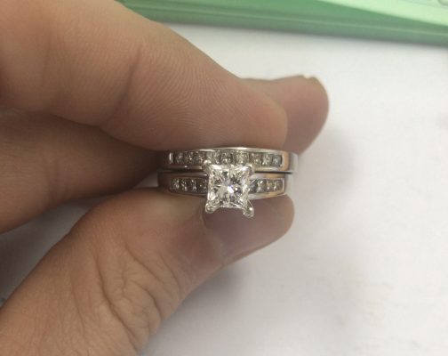 princess cut diamond ring